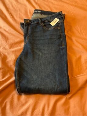 Old Navy Rockstar Super Skinny AnkleDark Blue Jeans